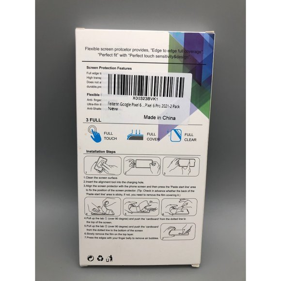 Flexible Screen protector for Google Pixel 6 Pro 5G Film Soft Glass Clear - Picture 2 of 5